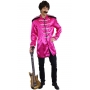 British Jacket Pink - Adult Mens 60s Costumes